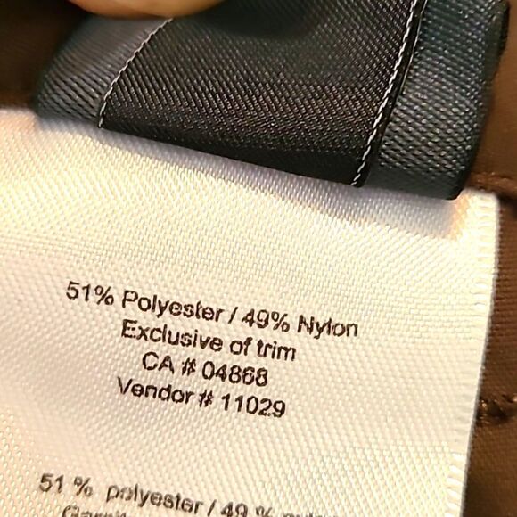 Mountain Equipment Co-op Brown  Capris,  Size 12 - Picture 7 of 7